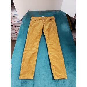 CAbi Jeans Size 6 Womens Brown Pants Stretch Corduroy Ladies Mid Rise Straight